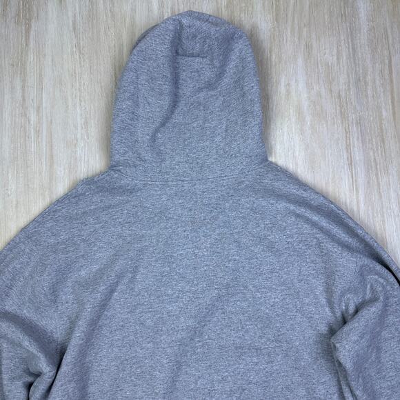 Champion Gray Pullover Logo Athleticwear Hoodie Long Sleeve Casual Sweater 3X - Picture 14 of 14
